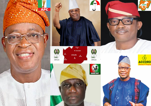 Party candidates