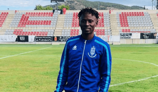 Nigerian player collapses, dies during match in Spain