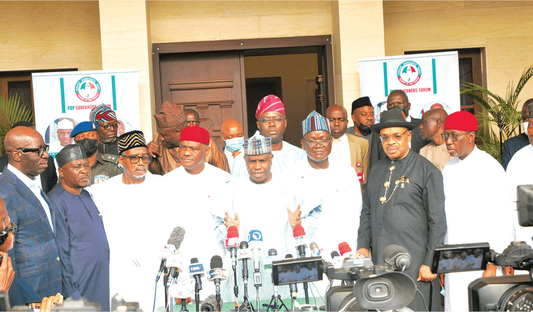 PDP GOVERNORS