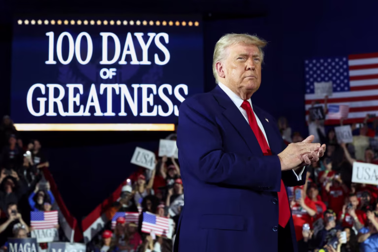 President Donald Trump emerubela mmeme ncheta otu nari afo onogoro n’ okwa ochichi ya.